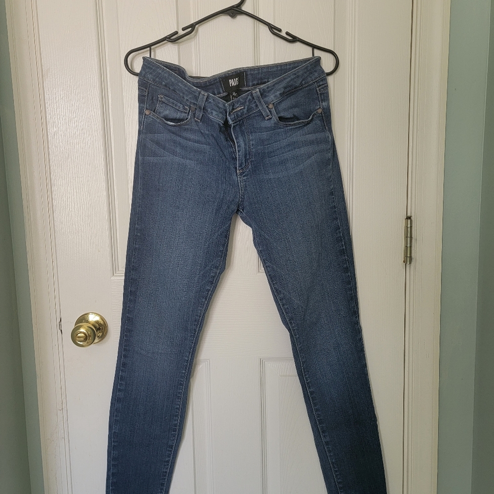 Paige jeans size 29 skinny
